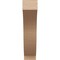 Ekena Millwork 5-inch W x 16-inch D x 22-inch H Baker Rough Cedar Woodgrain TimberThane Knee Brace, Primed BRCUR05X16X22BKRRCPR - alternate 3